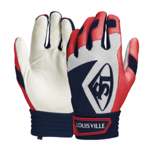 Royal Blue Louisville Slugger Adult Omaha Batting Gloves 